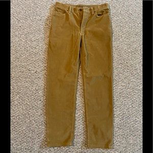 Land’s End brown corduroy pants
